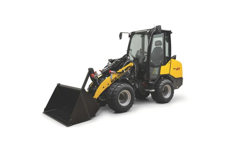 Новые шарнирно-сочленённые погрузчики New Holland ML27 и ML27T