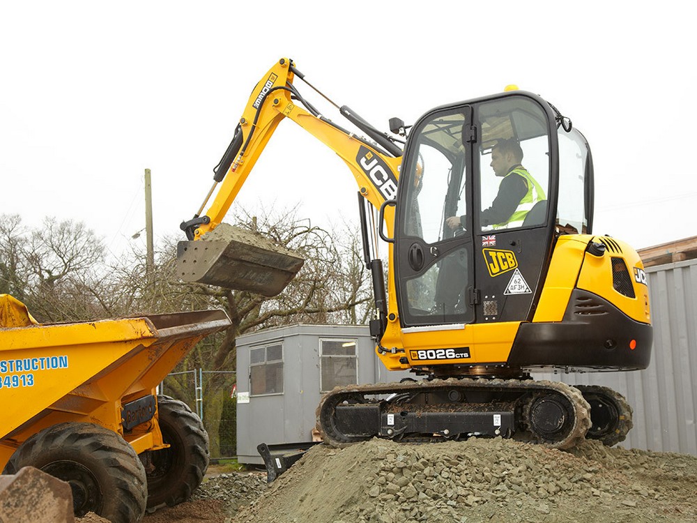 Мини экскаватор JCB 8026 CTS