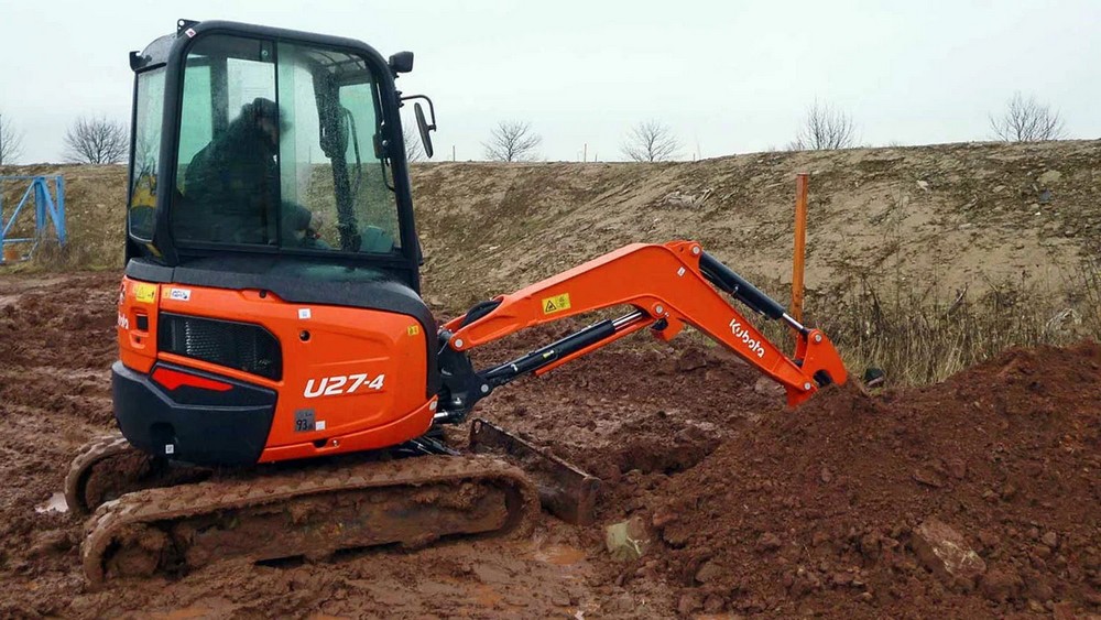 Мини экскаватор Kubota U27-4