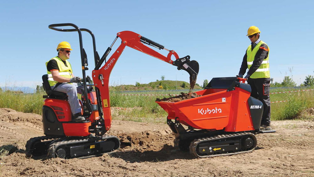 Мини экскаватор Kubota U10