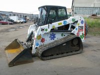 Мини погрузчик гусеничный б.у. Bobcat T250 Новосибирск