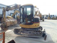 Caterpillar 305SR, миниэкскаватор б.у. продажа