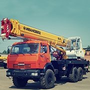 Аренда и услуги автокрана 32 тонны в Иркутске, Шелехове, Ангарске