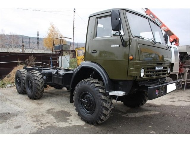 Камаз 4310 с прицепом