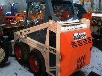 Фронтальный погрузчик TCM BOBCAT 543 б/у из Японии