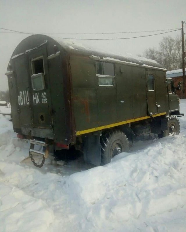 Газель греется на ходу