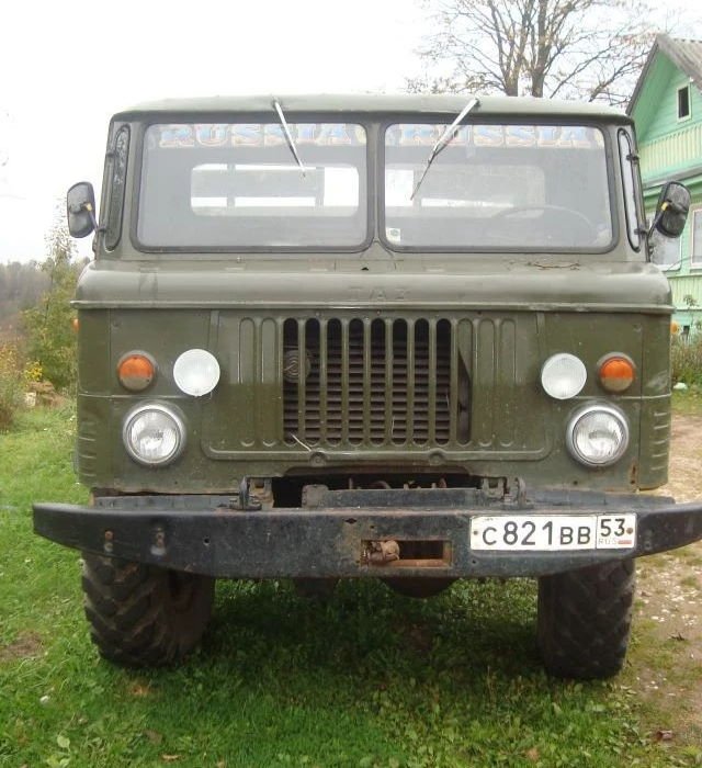 Самосвал ГАЗ-66 с лебедкой