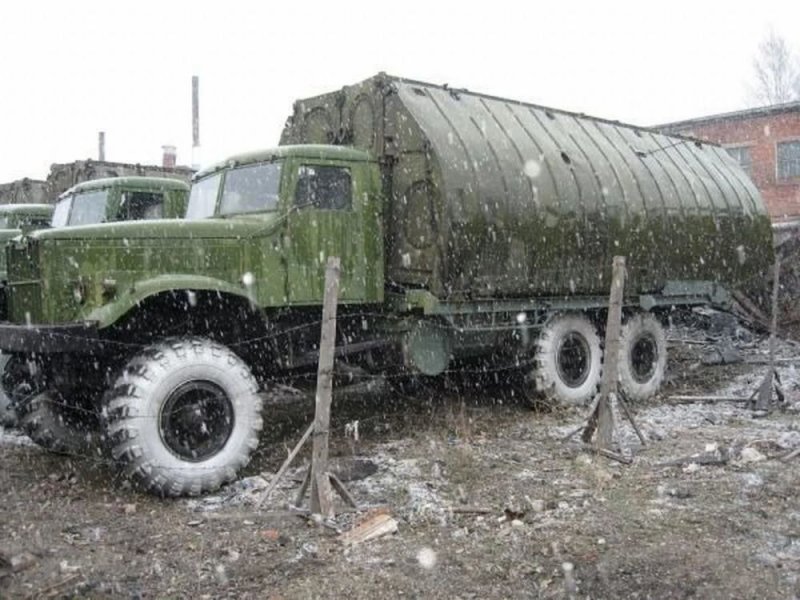 Понтоны ПМП-60 на шасси КРАЗ-255 с консервации