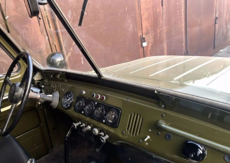 УАЗ 469 с военного хранения в Москве
