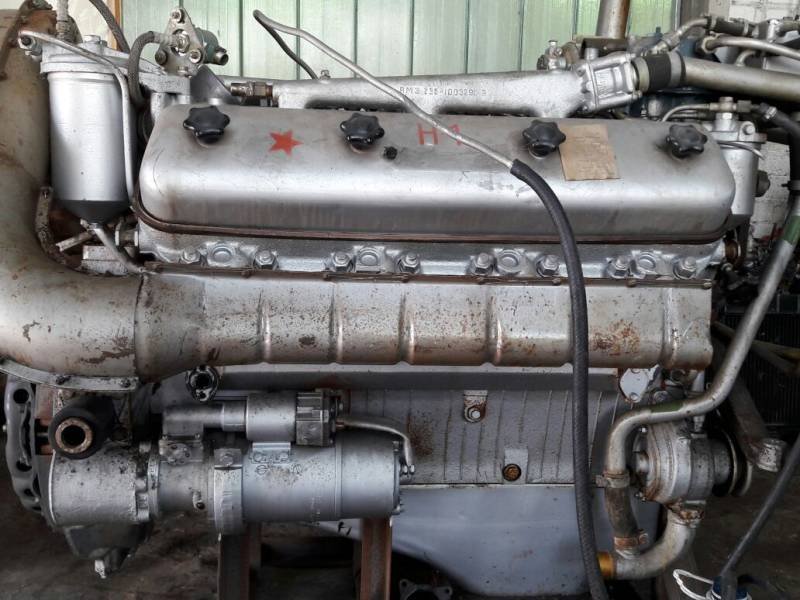 Двигатель ЯМЗ-238 турбо с хранения