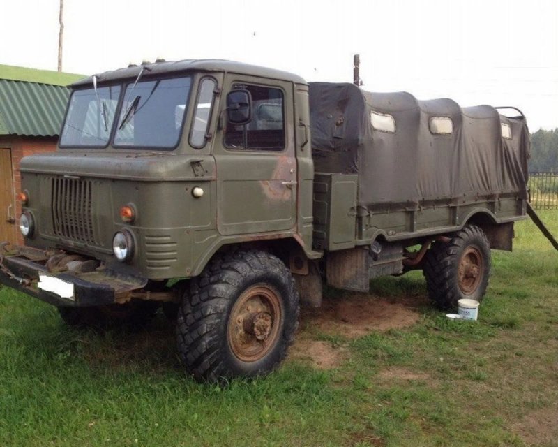 Списанный ГАЗ-66