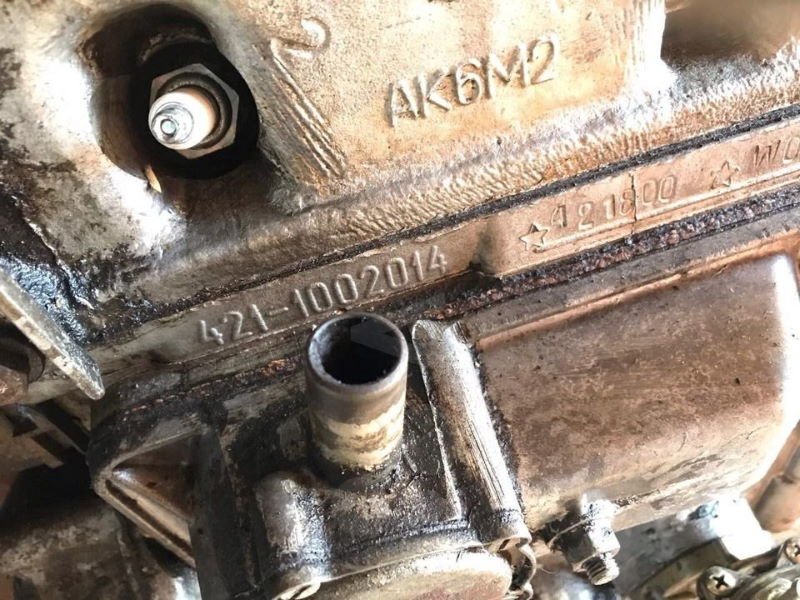 Двигатель на УАЗ 421 АК6М2