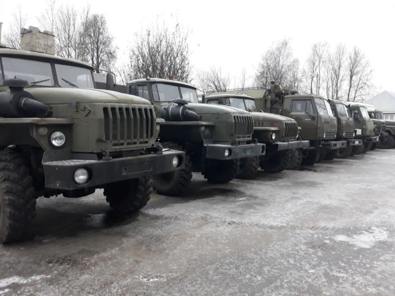 Урал-4320 с военного хранения