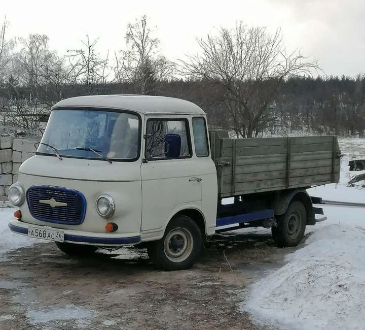 Бортовой мини грузовик Barkas B1000