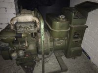 Двигатель УД-25 с хранения на станине