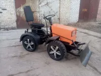 Продаётся самодельный мини-трактор переломка, полный привод