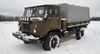 Необычный ГАЗ 66 с АКПП