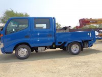 Toyota Dyna, двухкабинник, двускатник с аппарелью