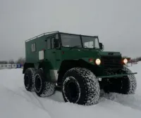Шестиколёсный плавающий снегоболотоход Зырянин-112
