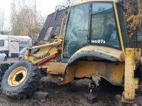 На разборке Коматсу Komatsu