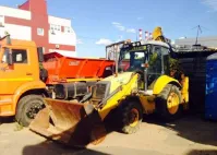 Продаётся экскаватор-погрузчик New Holland B110 б у в Москве