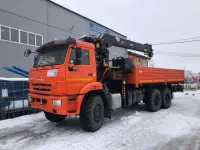 Бортовой КамАЗ 43118 с КМУ HIAB 160ТМ