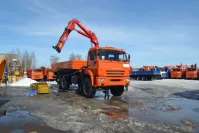 КАМАЗ 43118 (6х6) с КМУ PALFINGER 23500