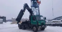 Tatra седельный тягач манипулятор 12 тонн