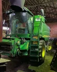 Зерноуборочный комбайн John deere 9660 с жаткой и рапсовым столом