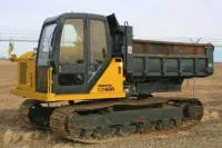 Аренда гусеничного самосвала Komatsu CD 60 R с машинистом и ГСМ в Москве