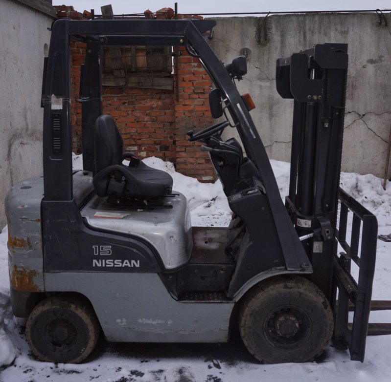 Погрузчик nissan fl01a15u